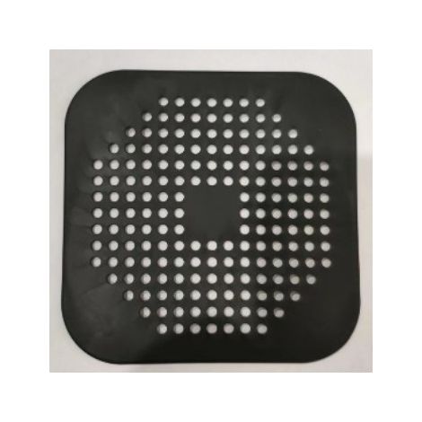 Set of 2 silicone drain covers, sink strainer with suction cup, bathtub drain filter, kitchen sink strainer (1/5)
