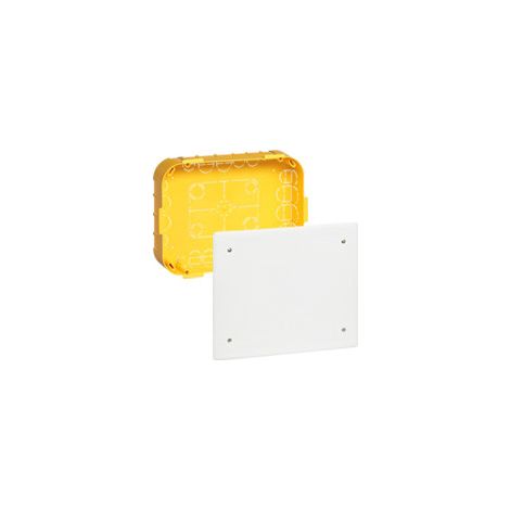 Legrand – Boîte de dérivation Batibox cloisons sèches 230x170x50mm – Couvercle 250x210mm – Installation dans cloisons sèches – Fond défonçable (1/8)