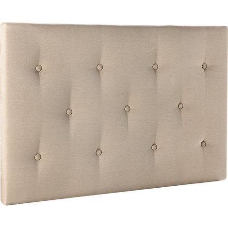 Cabecero tapizado Turin 90x60 cm color Beige