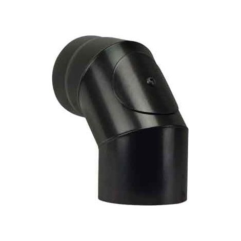 GOMITO A 90  ° CON ISPEZIONE PER STUFA A LEGNA 'PLUS LIGHT'  EE  150 mm - SAVE
