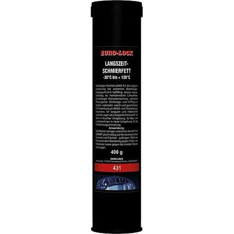 Graisse longue durée EURO-LOCK LOS 431, cartouche 400g