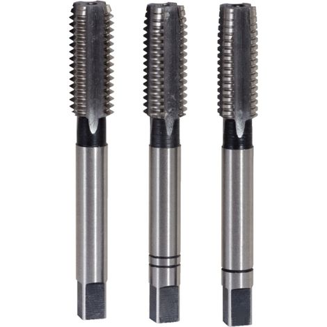 KS Tools HSS Handgewindebohrer-Satz M, M3x0,5, 3-tlg