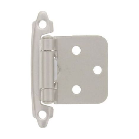 Scharnier für Schranktüren, satiniertes Nickel, 2er-Pack (1/4)