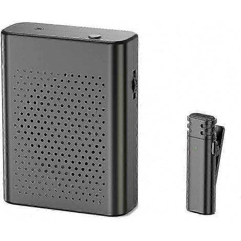Les enceintes sans fil portables avec microphones à pince sont idéales pour l'enseignement, les événements en direct, les salles de classe, les réunions et autres occasions. (1/5)