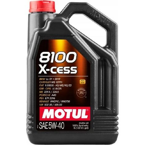 Motul 8100 X-Cess 5W40 5L