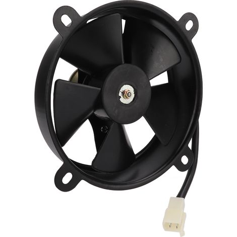Ventilateur de refroidissement électrique 6 pouces 5 pales, dissipation thermique efficace, pour quad 150cc 200cc, moto tout-terrain et ATV (1/5)