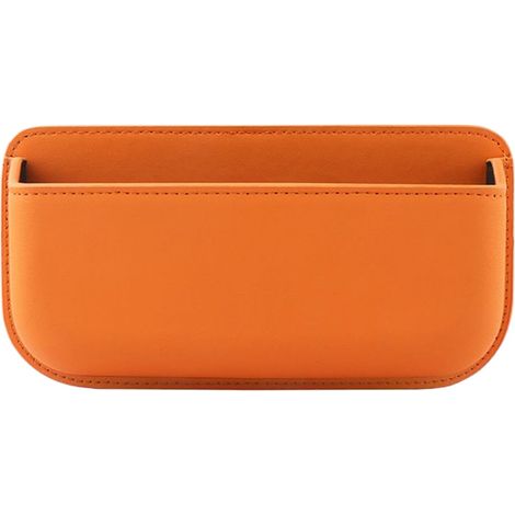 Générique Organisateur latéral siège Auto Porte-Lunettes Support Téléphone Boîte rangement latérale cuir PU auto-adhésif console (1/5)