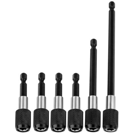 Kit de 6 rallonges magnétiques pour tiges de foret, avec 3 longueurs différentes.-AquaForge (1/5)