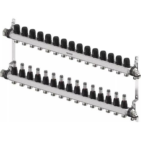 Uponor Vario S Verteiler FM 15xG3/4 Euro - G1, 1140846