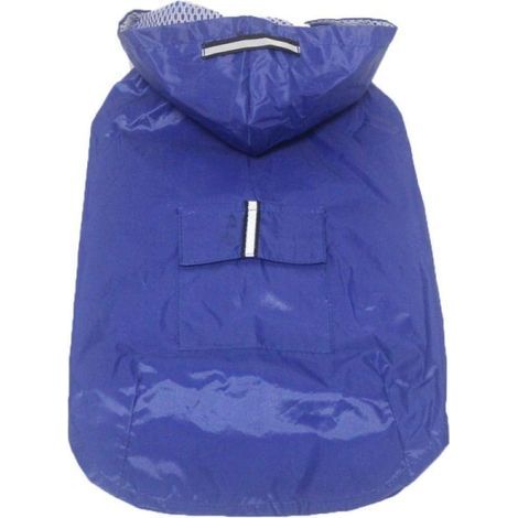 5XL Manteau Imperméable de pluie réfléchissant avec trou de laisse pour grands chiens (1/2)