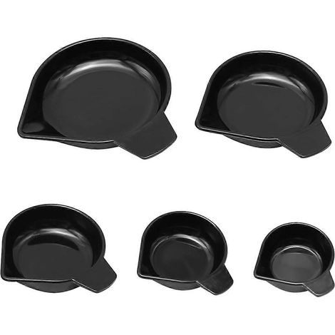 tailles de plateaux de pesage pour poudre, plateaux de pesage en plastique à bec étroit -- (1/5)