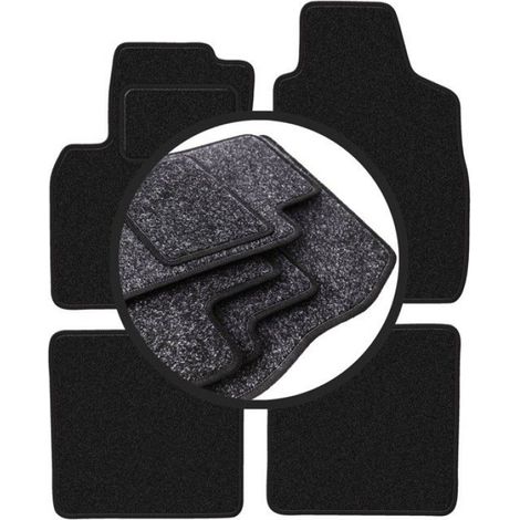 Tapis De Voiture - Polypropylène - Pour Fiat Panda II Hayon (2002-2010) - Lot De 4 (1/5)