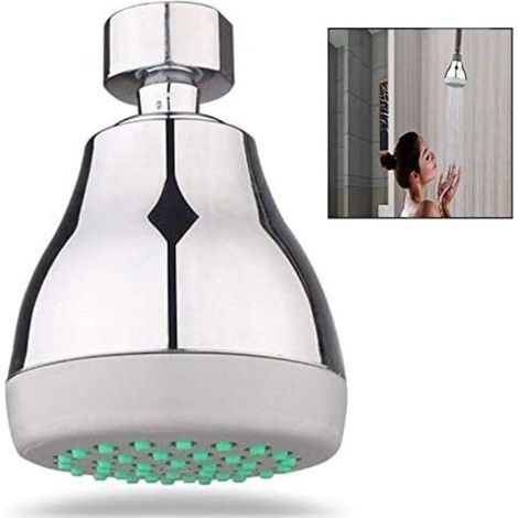 CSPARKV Pommeau de Douche Solaire pour Douche de Piscine et Camping Pommeau Douche Economiseur d'eau, Facile à Nettoyer et à Installer (1/5)