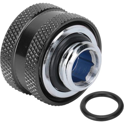 Raccords rapides pour tubes rigides de refroidissement liquide pour PC FREEZEMOD (noir) (1/5)