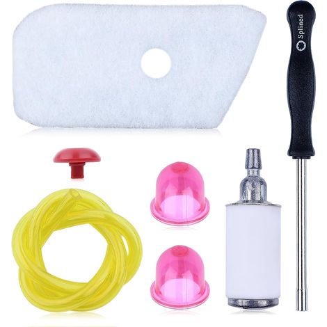 Air Fuel Filter Line Repair Kit For Husqvarna 128C 128L 128R 128Ld 128Rj 128Ldx Trimmer Part, 530150253, 530095646 (1/5)