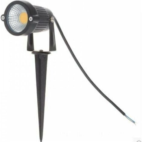 Foco LED blanco cálido de 5 W de alto voltaje, ajustable, para jardín, terraza, iluminación exterior (1/5)