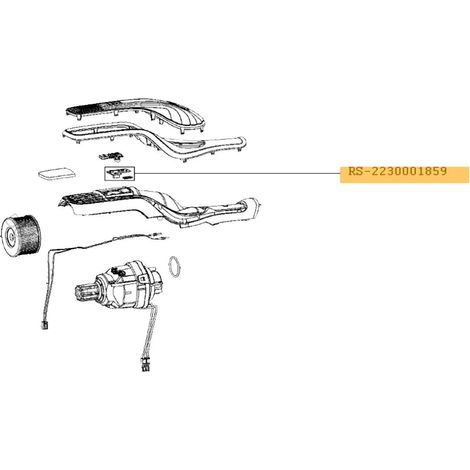 Scheda elettronica + guarnizione - Aspirapolvere - ROWENTA - 4355274