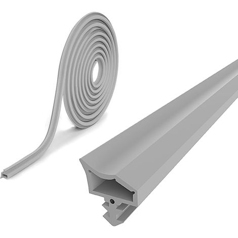 10M Door Frame Seal for Sound Protection, Grey Door Seal, Draught Excluder and Door Seals, for Moisture Control, Sound Insulation and Prevention (1/5)