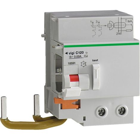 Acti9 Vigi C120 si - bloc différentiel - 125A - 2P - 230..415V - 300mA S (18556)