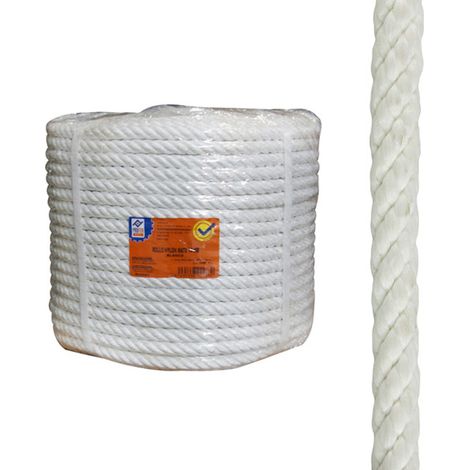 CUERDA NYLON MATE 14 MM BLANCO