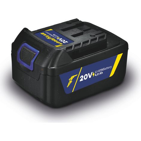 Batteria a litio 20 v 4 ah per smerigliatrice gy5020ag Goodyear gy4020lpb