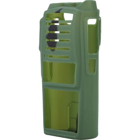 Étui de protection en silicone souple pour talkie-walkie Baofeng UV82 (camouflage) (1/5)