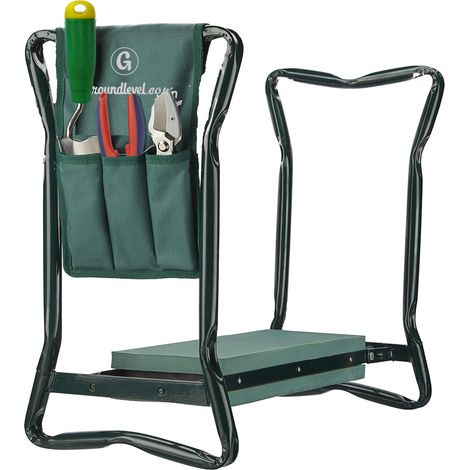 Versatile foldable portable garden kneeler