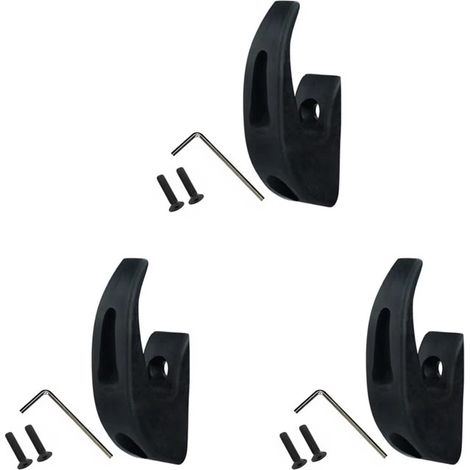 1/2/3/4 pièces Accessoires de suspension pour vélo, trottinette électrique et skateboard - 3 ensembles noirs (1/5)