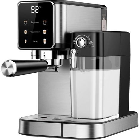 Cafetera Express/Nespresso (1400W 20 bares y depósitos de agua y leche)