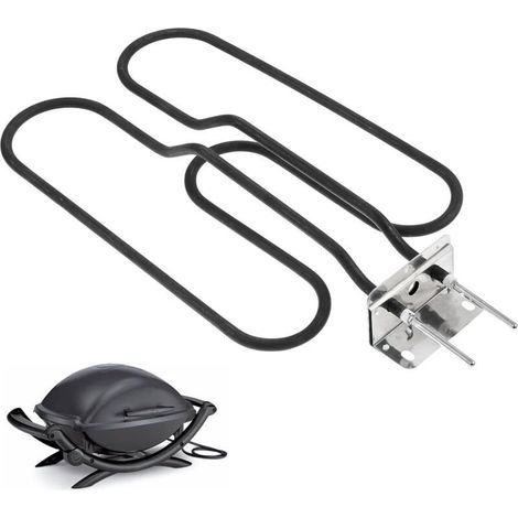 66631 Resistenza riscaldante per Weber 66631 Weber Q140 Q1400, Resistenza riscaldante di ricambio per barbecue, Tubo riscaldante per barbecue (1/5)