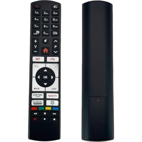 Télécommande pour QILIVE Q40FS231B.Q50US232B.Salora LCD1931DVX.LED1936.SILVERCREST TV22104CT.LCDTV19111ES.LINSAR 16LVD5.LUXOR V16LCDDVDHD.OKI V26AH. OKI V1 Smart TV 9CPH (1/5)