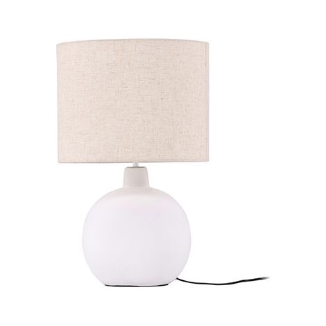 Torcello Beleuchtung Tischlampe 32x32x51cm Beige.