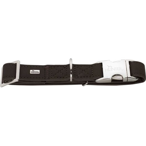 Collare Softie Alu-Strong, Mmarrone, Salilpelle