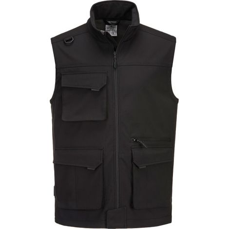 Chaleco Softshell KX3 ligero y funcional - Negro - Talla XXL