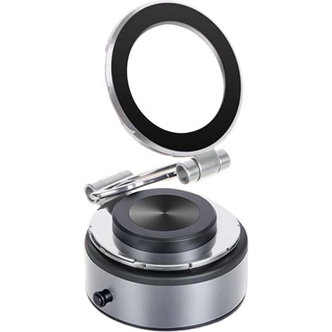 Support De Téléphone pour Tableau De Bord, Support Magnétique pour Voiture, Porte-Smartphone avec Ventouse pour Navigation Vlogging Appels Trajets Quotidiens (1/5)