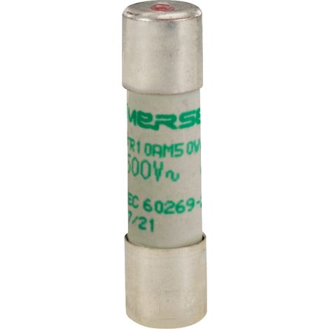fusible cartouche - 10 x 38 - am - 10a - 500v - boite de 10 - mersen y211552