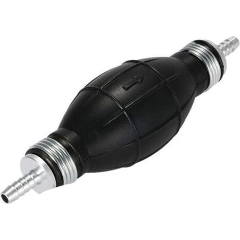 HOXILEELEOPompe manuale in linea di primer lampadina di carburante di 8 mm, adattato alle pompe, marino, cerchi in lega, diesel e benzina. (1/5)