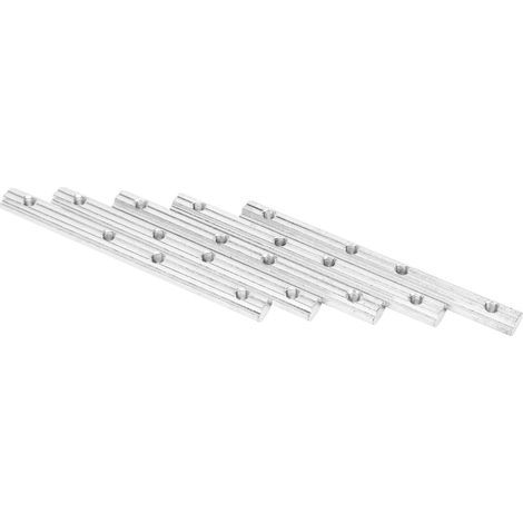 pièces de connecteurs droits pour profilés en aluminium de 20 pouces, rallonge pour machines-outils CNC, norme UE (1/5)