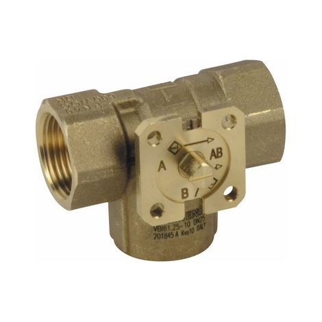 Valvola 3 vie a sfera PN40 DN25 kvs 10 - SIEMENS : VBI61.25-10