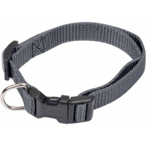 Collier Réglable pour Chien "Essentiel" 45cm Anthracite