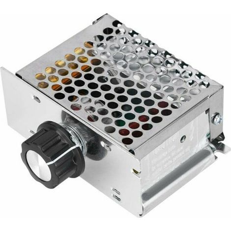 Spannungsregler – 220 V AC – 4000 W – Regelbereich 10 bis 220 V – Für Elektromotoren und Heizgeräte – 1 Stück (1/5)