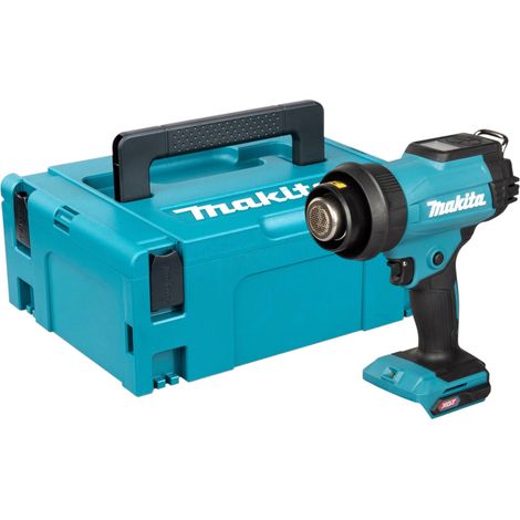Makita HG 001 GZ02 Akku Heißluftgebläse 40 V max. 600 °C + Makpac - ohne Akku, ohne Ladegerät