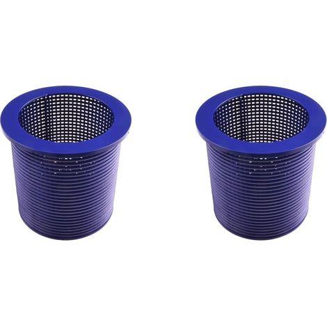 Lot de 2 paniers d'écumoire de piscine R38013A compatibles avec pentair modèle 850001 - Filtre solide pour feuilles 21,1 x 20,3 cm (1/5)