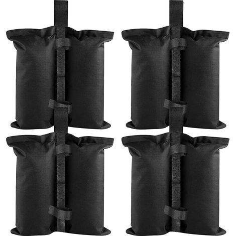 Pavillon-Sandsäcke, 4er-Set, 14 kg, Größe L, für Pavillons, Empfangszelte, Hochwasserschutz (1/5)