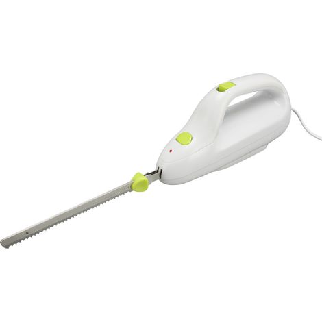 Elektrisches Wellenschliffmesser zum Schneiden von gefrorenem Fleisch, Brot, Gemüse und Obst – automatisch, EU-Stecker 220–240 V (1/5)