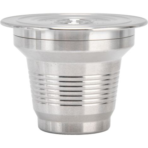 Lot de capsules à café réutilisables en acier inoxydable, filtre compatible LOR LM8012/60/A (1/5)