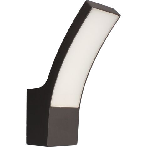 Éclairage extérieur Arlux 10W LED étanche anthracite (1/4)