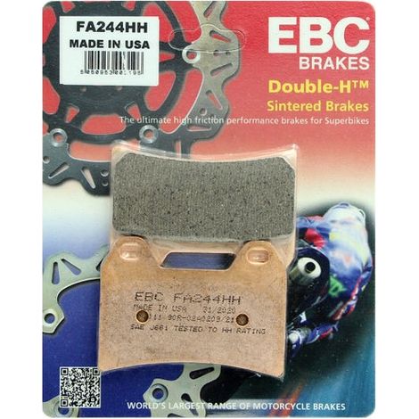 Pastillas de freno EBC FA244HH (1/2)