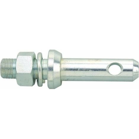 Piton d'attelage avec écrou Ø 28 mm – Conception robuste pour remorquage – Diamètre 28 mm – Longueur 150 mm – Usage professionnel (1/3)