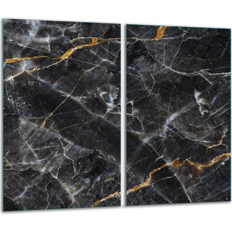 PLANCHE À DÉCOUPER EN VERRE 2 x 30 x 52 MARBRE (1/5)